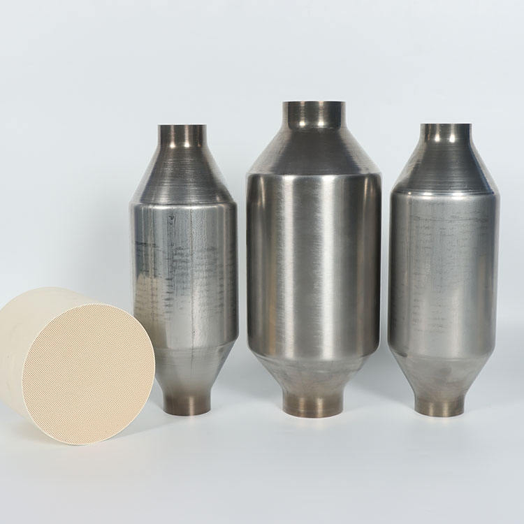 Универсальный катализатор Honda, керамический, круглый