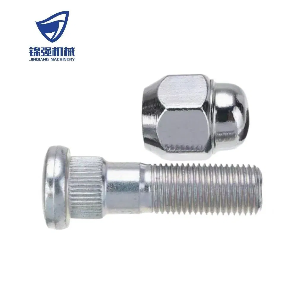 Ninggu Fastener Custom Titanium Grade Hub Bolts and Nuts New Heavy Truck Wheel Nuts for Trailers