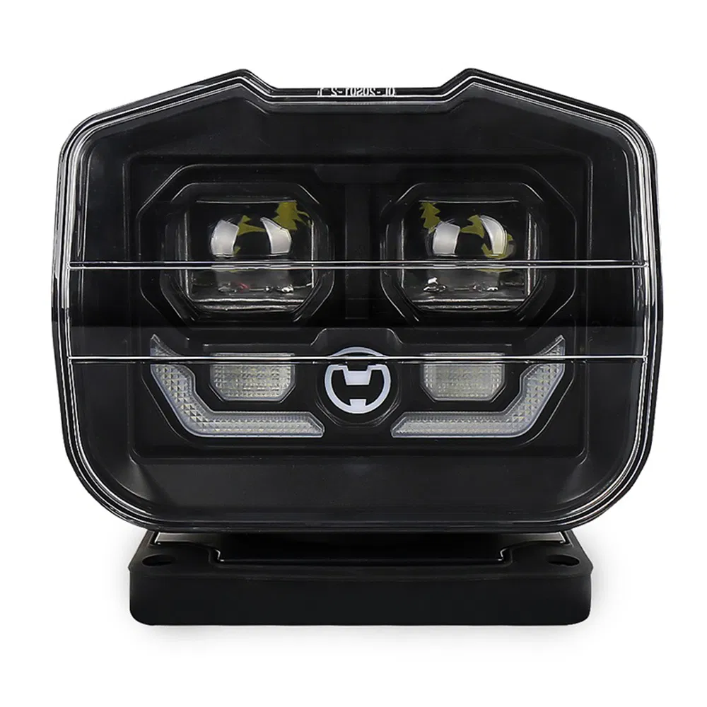 Поворотный LED-прожектор 60Вт с пультом для внедорожника