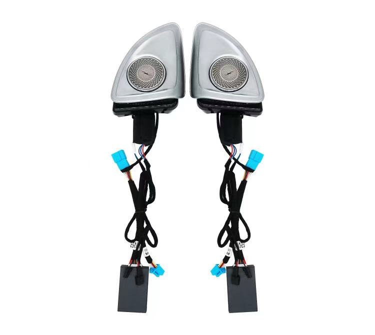 Car Ambient Light for Mercedes Benz Gle/GLS W167 LED Strip Light RGB Turbine Air Outlet Light 64 Colors Door Speaker