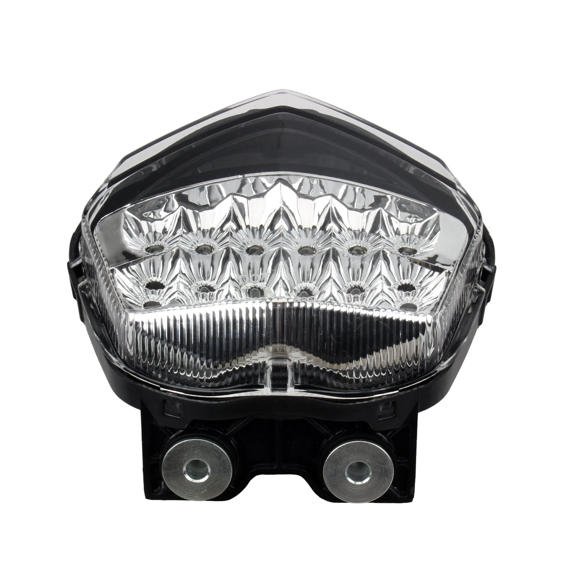 2008-2012 Motorcycle Red LED Rear Turn Signal Tail Stop Light Lamps Integrated Motorbike Brake Taillight for Kawasaki Ninja250