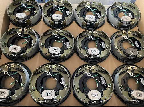 10"X2 1/4" 3500 Lb Trailer Brake Assembly Self Adjusting Electric Brake