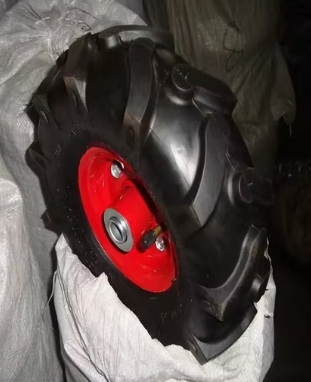 Truck Tire Wheel for Trolley Plastic Wheel 7 Inch Semi-Pneumatic Tyre for Tool Box Wheels Agricultural Vehicle Wheel