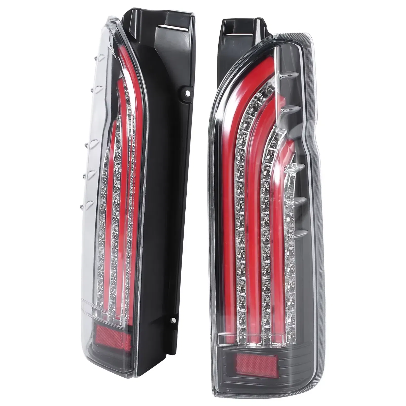 Full LED Rear Tail Light for Hiace 200 2005-2018 Rear Reverse Dynamic Turn Signal Lamp Taillamp