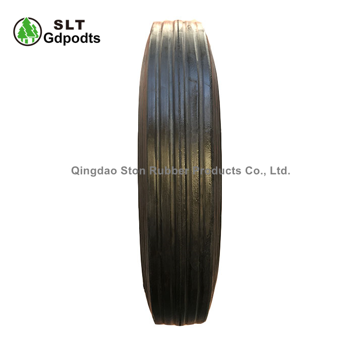 12-дюймовое цельнолитое резиновое колесо