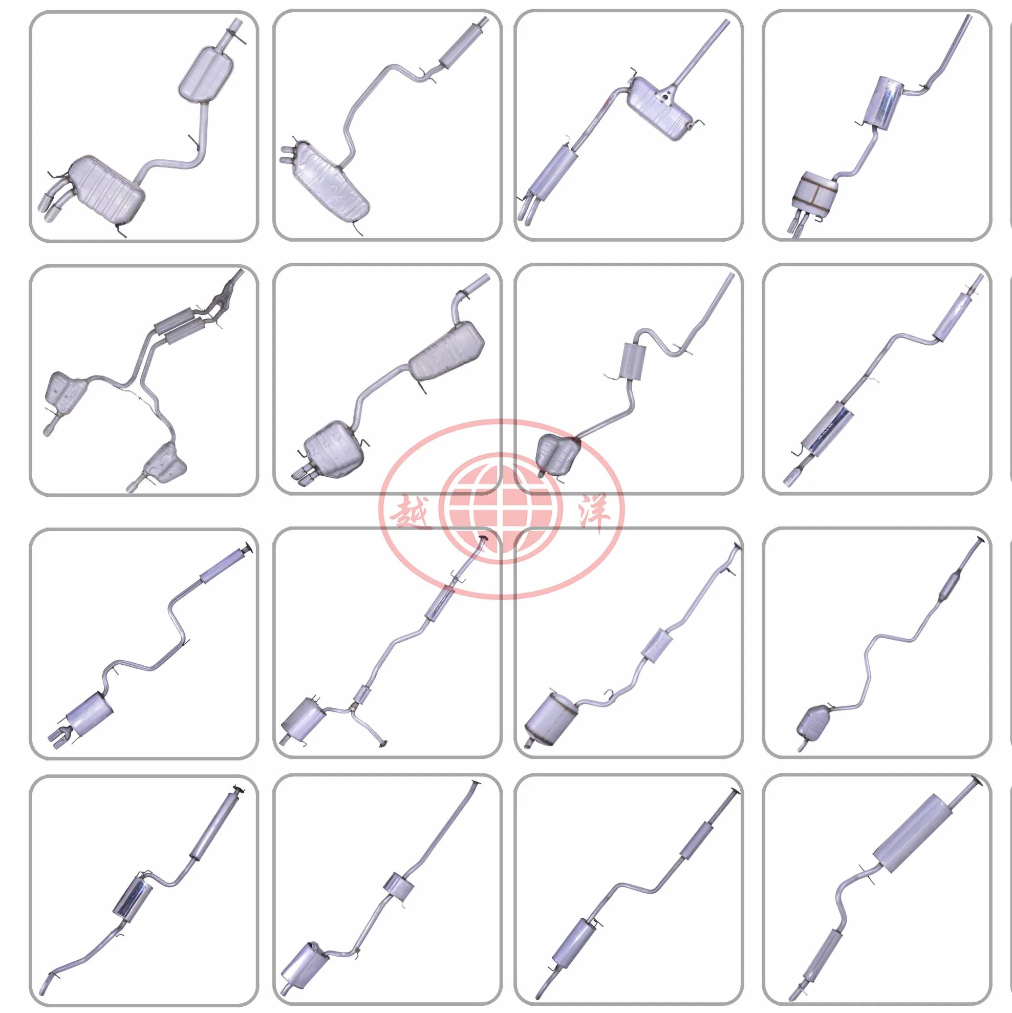 Глушитель Nissan Tiida Middle, прямой заводской поставщик