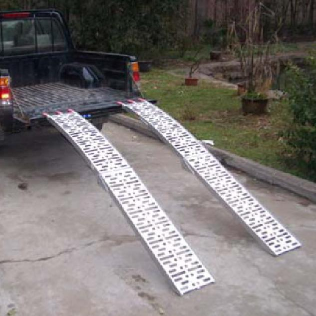 Aluminum Ramp Tabular Foldable Loading Motorbike ATV Pickup Truck