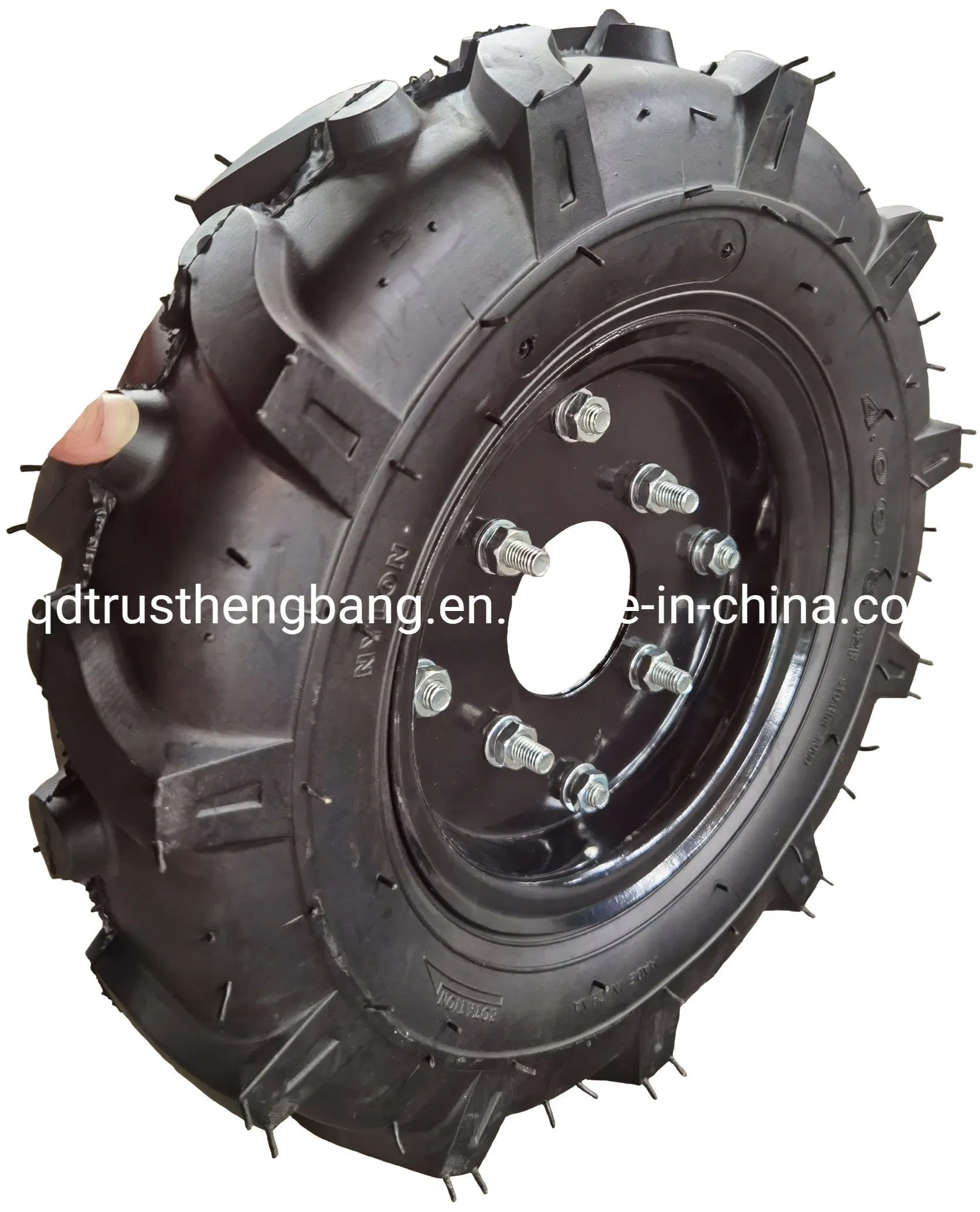 Колеса культиватора 4.00-8 с диском для мини-трактора