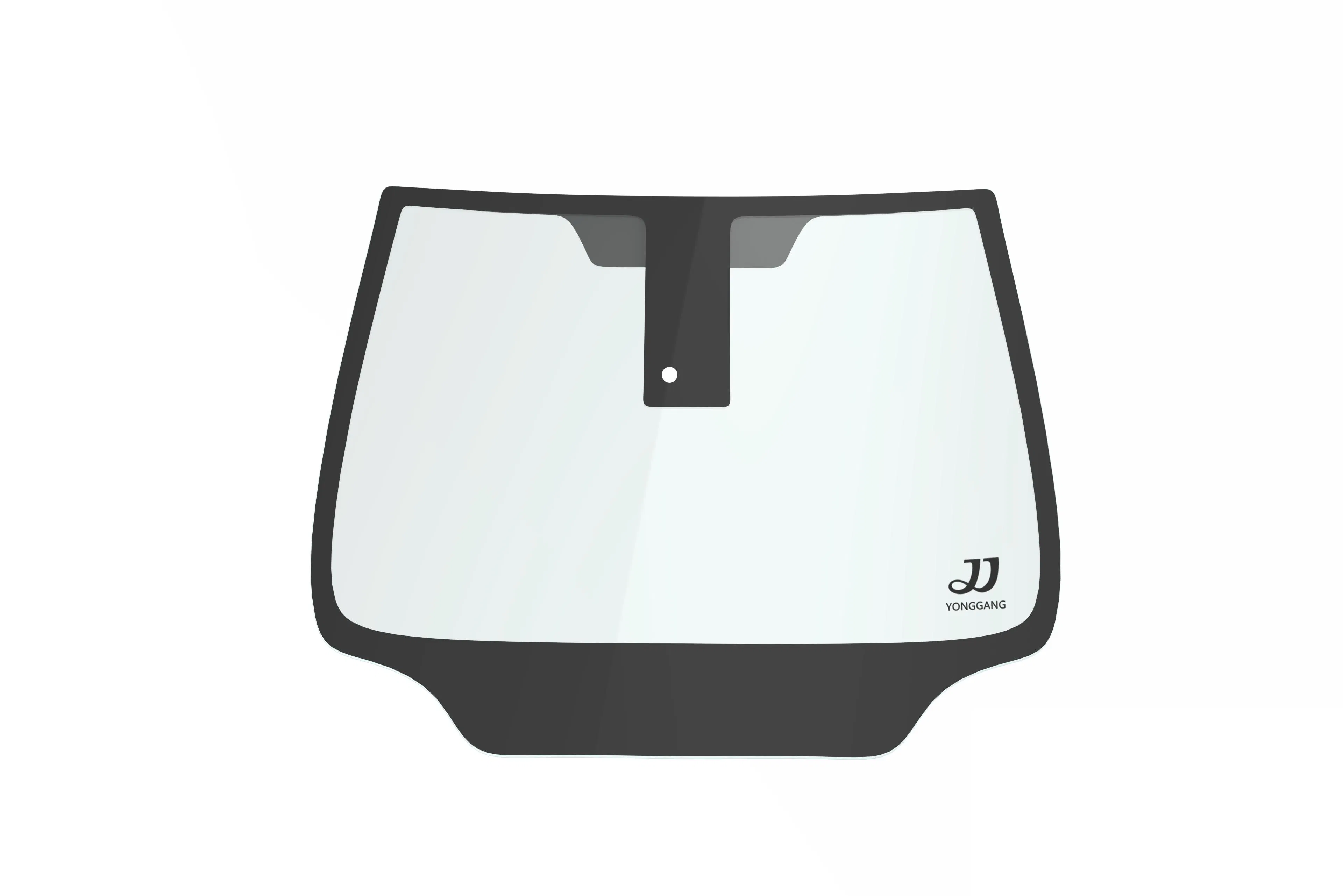 Customized Clear High-Temperature Resistant Tempered Commercial Glass for Display Car to Film