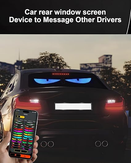 Гибкая LED панель для авто с APP управлением