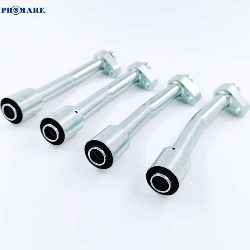 Custom AC Line Compressor Dryer Condenser Radiator Fitting Adapter Auto Air Conditioning Hose