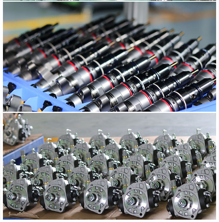 Diesel Fuel Injector 459-8473 10r-7222 Common Rail Injector for Caterpillar C9 Engine Replacement Injector