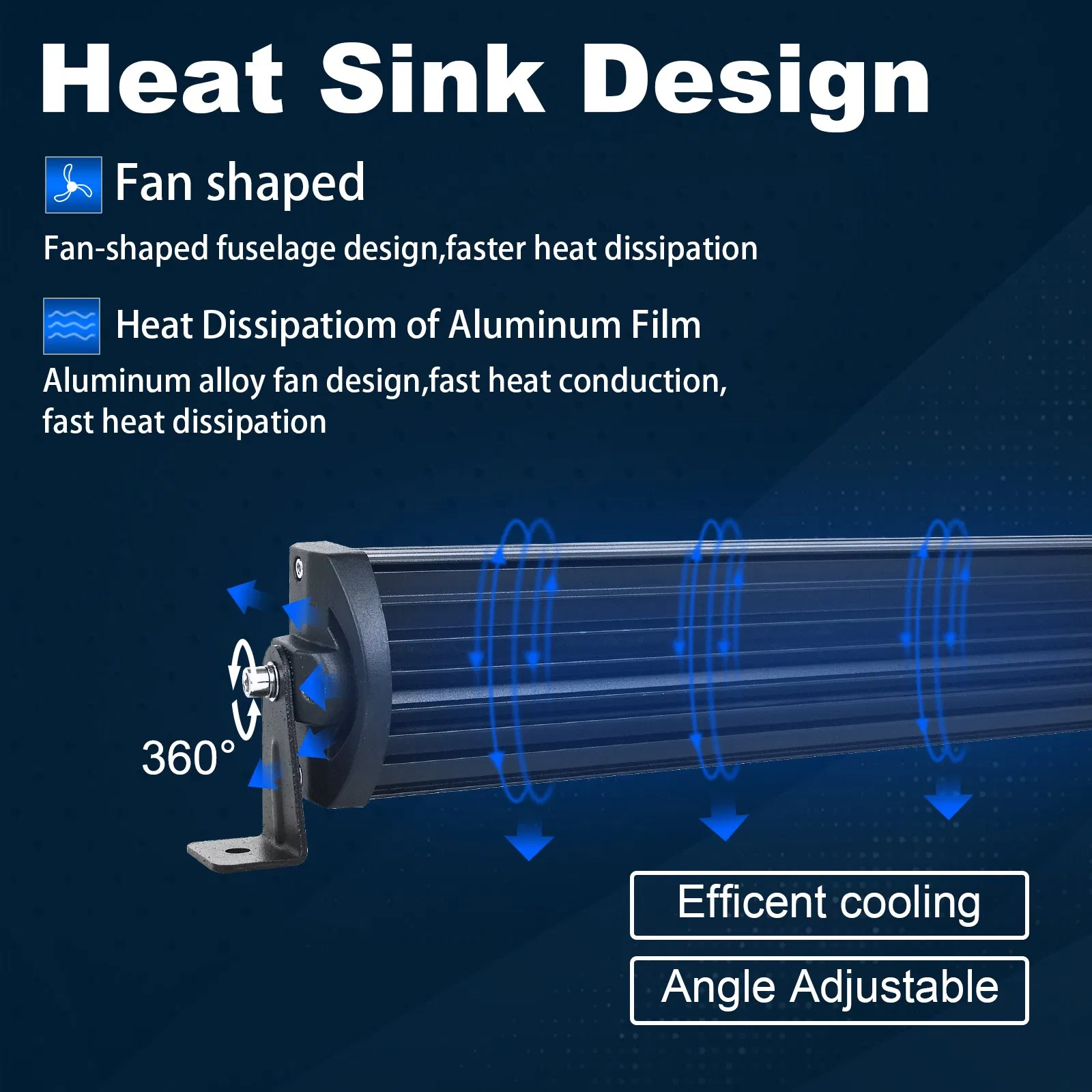 Bull Bar Lights Energy Saving 06-7D Series LED Light Bar for Jeep SUV, UTV, ATV, Truck, Forklifts Harvesters Sprayers Tractors Emergency Light