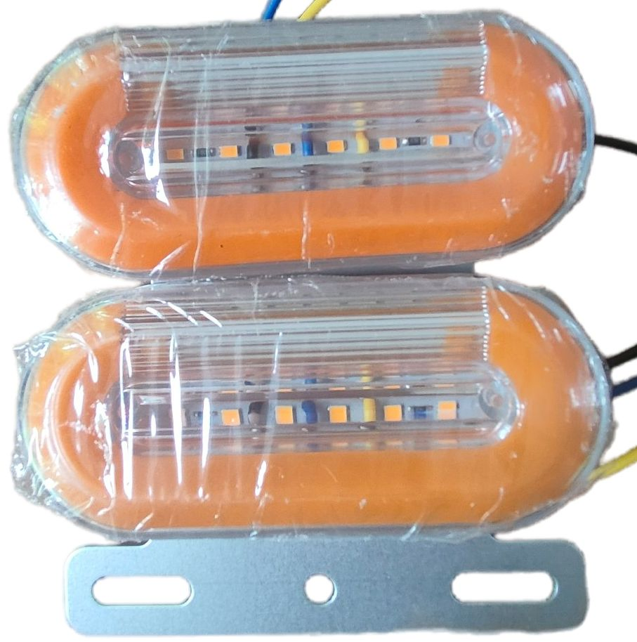 Боковой габаритный фонарь 100x70x19 мм для грузовиков