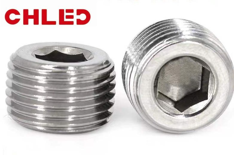 Заглушка шестигранная PT 1-1/2 из нержавеющей стали 304