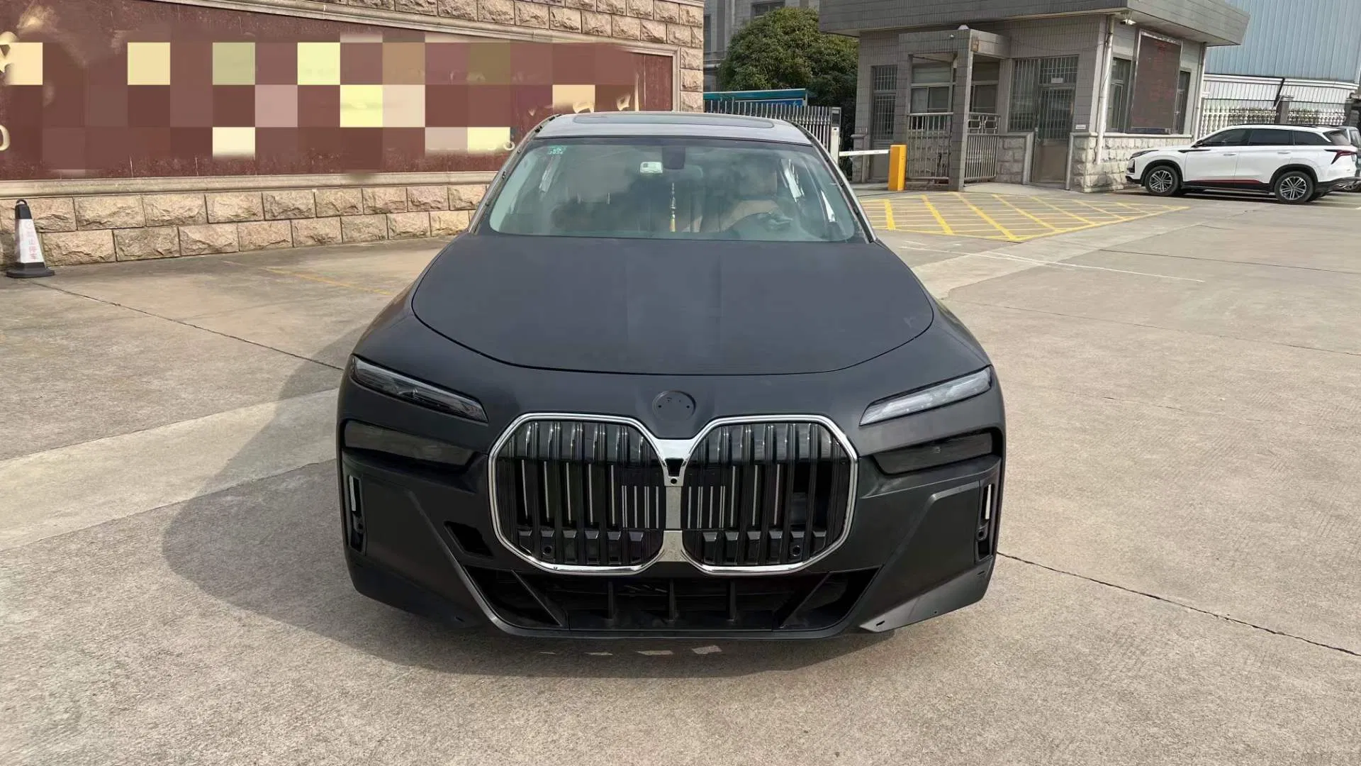 BMW 7 Series F02 Old to New G70 Front Bumper Bodykit Facelift