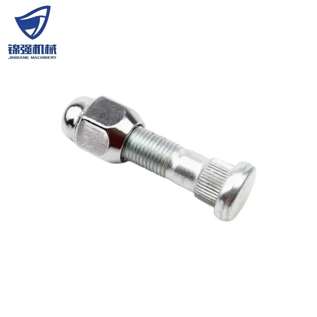 Ninggu Fastener Custom Titanium Grade Hub Bolts and Nuts New Heavy Truck Wheel Nuts for Trailers