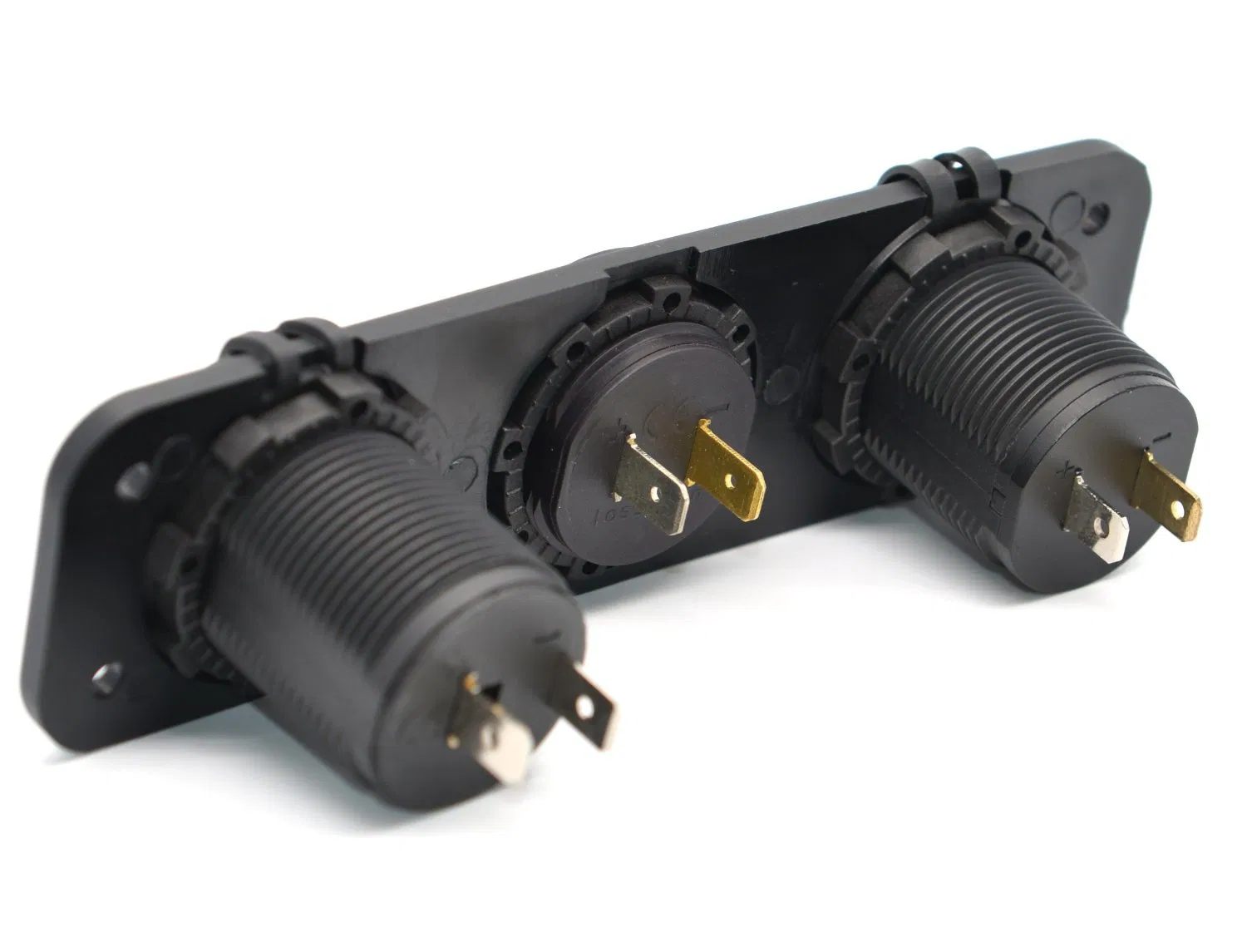 Автомобильное зарядное устройство USB с вольтметром