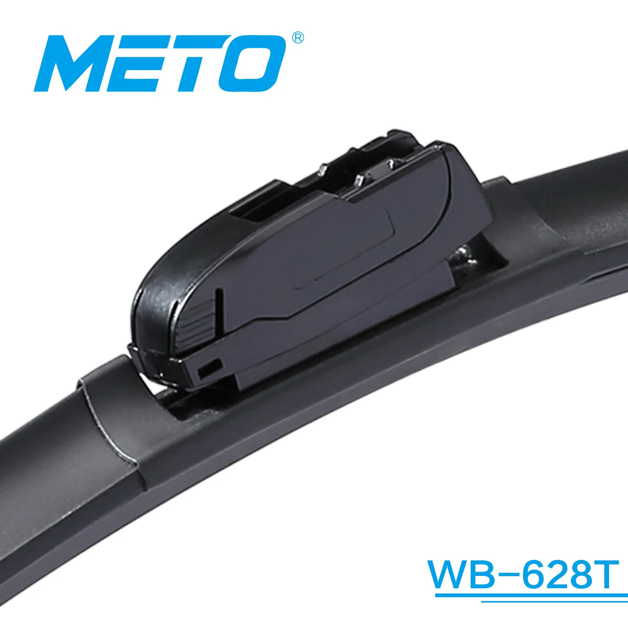 Xiamen Meto Multi-Adapters Auto Car Front Soft Flat Universal Windshield Wiper Blade 18 Adapters