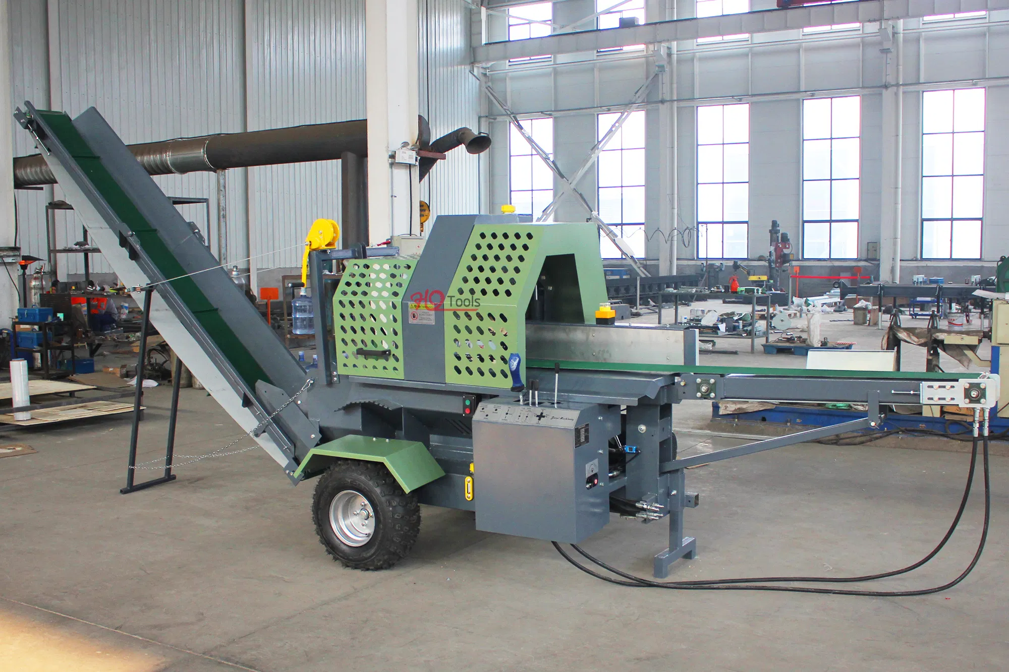 Бензиновый дровокол промышленный Hystrong HYA20T-7500