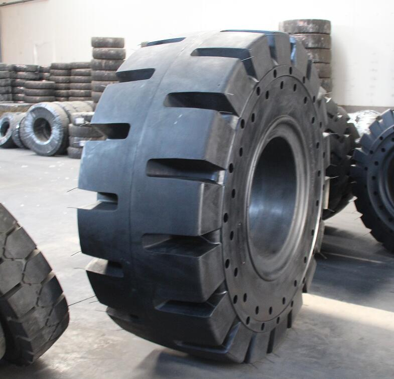 Big Stocks Bias Nylon OTR Tire off Road Tire Solid Tire/Tyre (17.5-25 20.5-25 23.5-25 26.5-25)