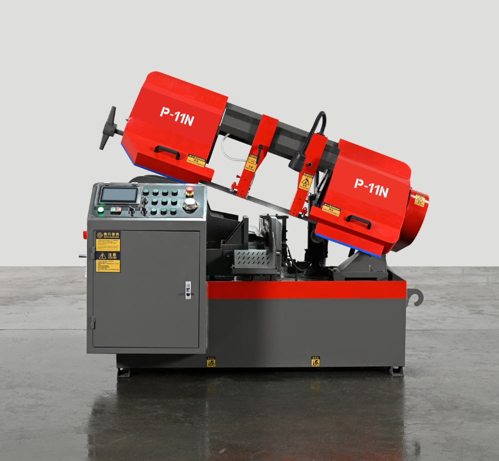 Ленточная пила GH4228 CNC для резки металла, ручная