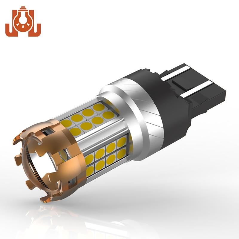 Светодиодные лампы поворотников 7440/7443 Amber для авто