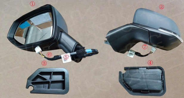 Фары, зеркала и фонари для Changan First Love