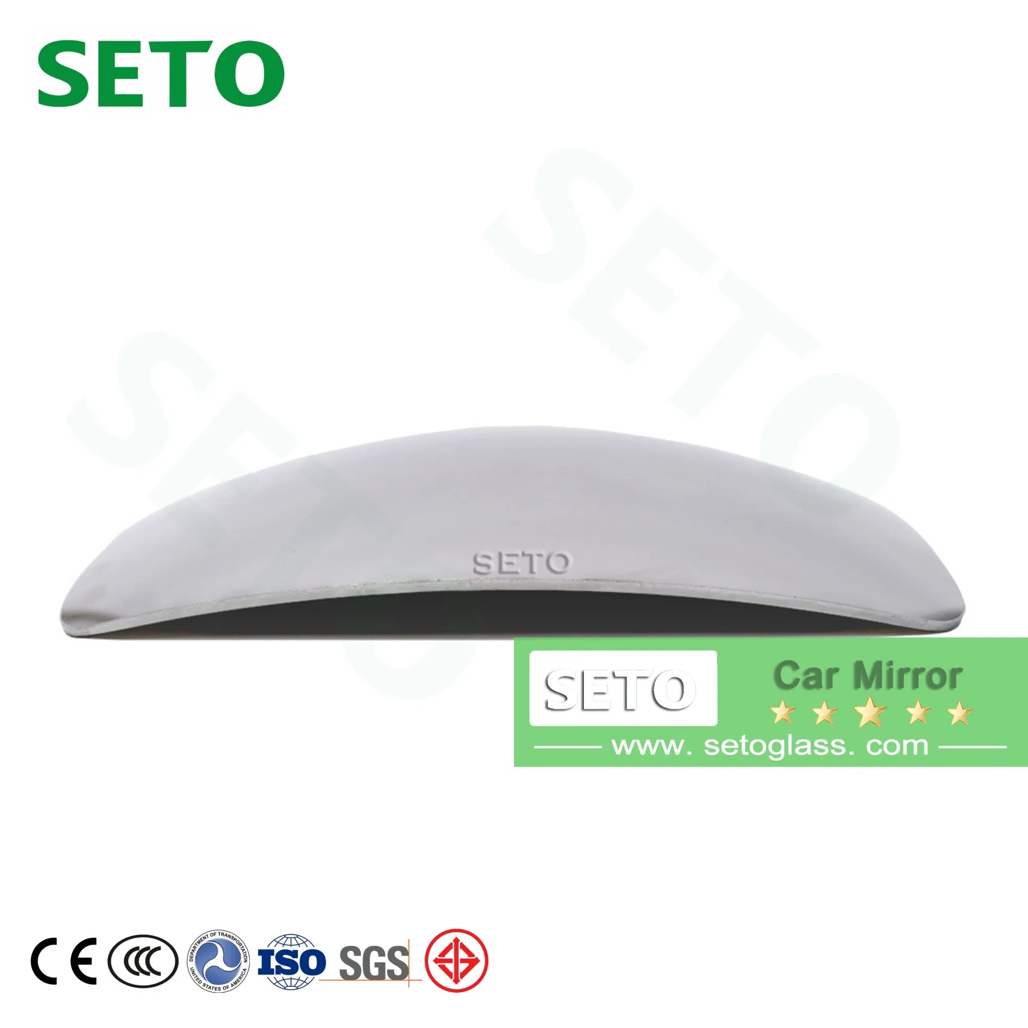 Motorcycle Truck Bus Car 2mm Clear/Blue Side View Rearview Glass Mirror Sheet Car Mirror Glass