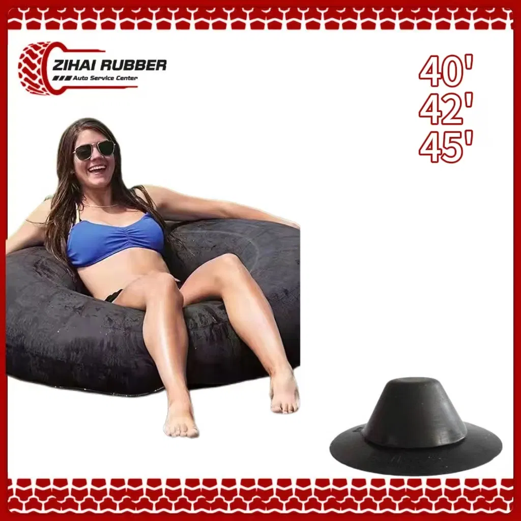 China 40' 42' 45' Butyl Rubber Adults Inflatable Swim Snow Ring Tube