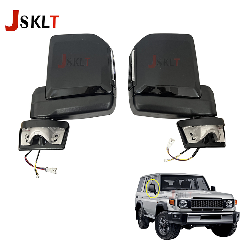 Jsklt Folding Mirror with LED Light for Landcruiser LC79