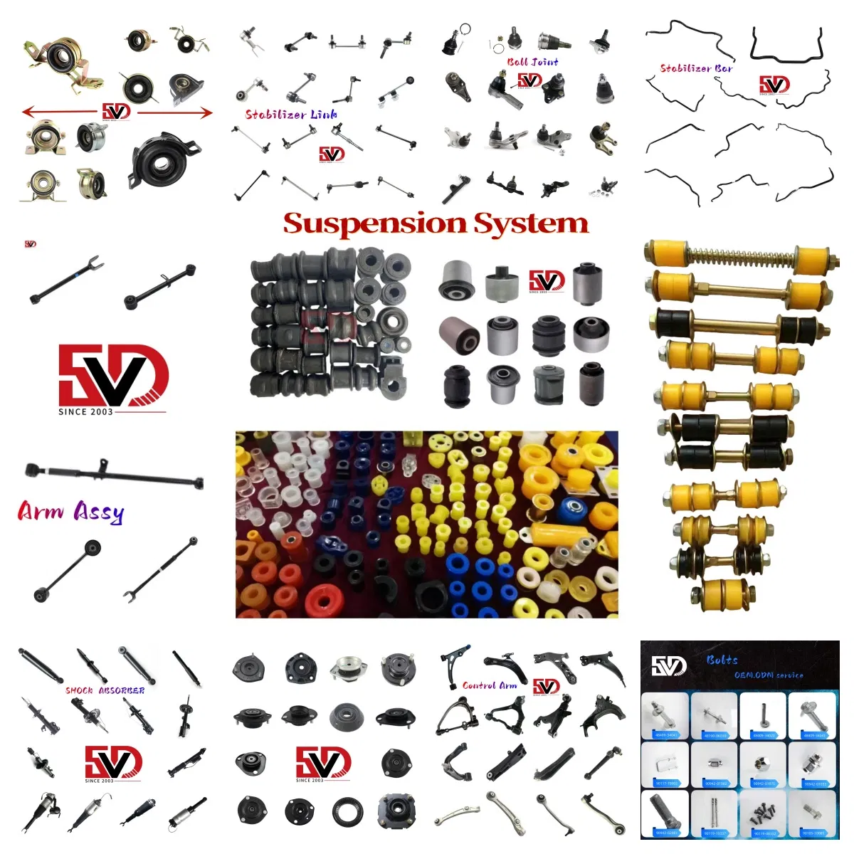 Svd Transmission Parts for Japanese and Korean Car Parts Bulk Stock