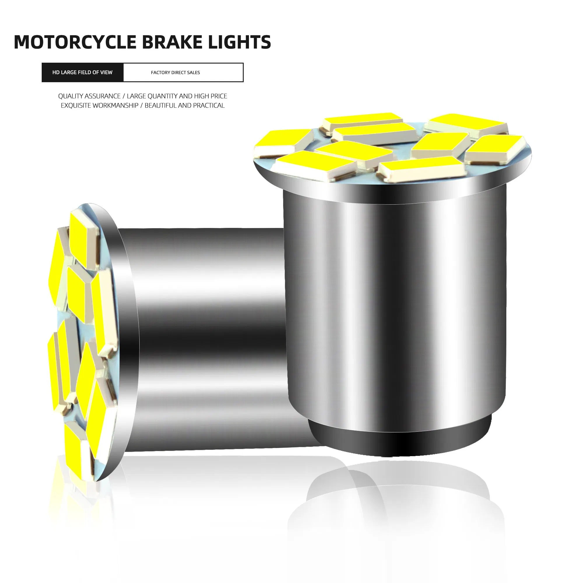 Белая светодиодная лампа 12V 1157 5730 9 Flashing для стоп-сигнала