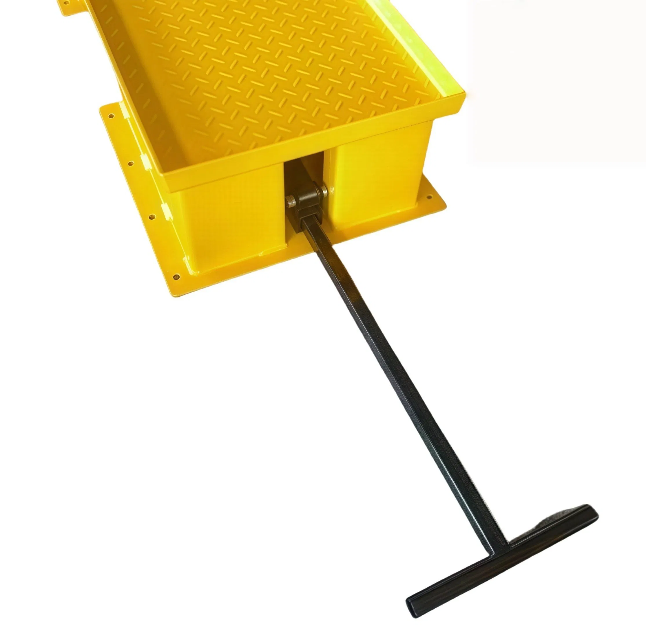 Heavy Duty Steel Truck Service Ramps with Retractable Wheels, Car Service Ramps