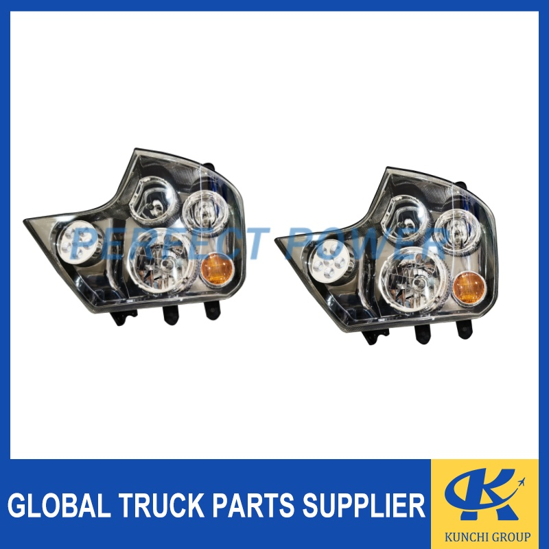 High Quality Sinotruk Heavy Truck Stable Performance HOWO10 Left Headlight Assembly Wg9719720001