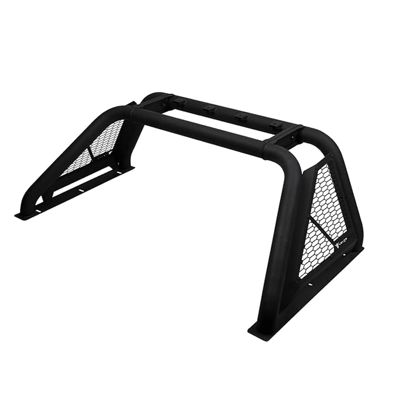 Pickup Truck Rack Black Classic off-Road Sport Roll Bar with Side Rails