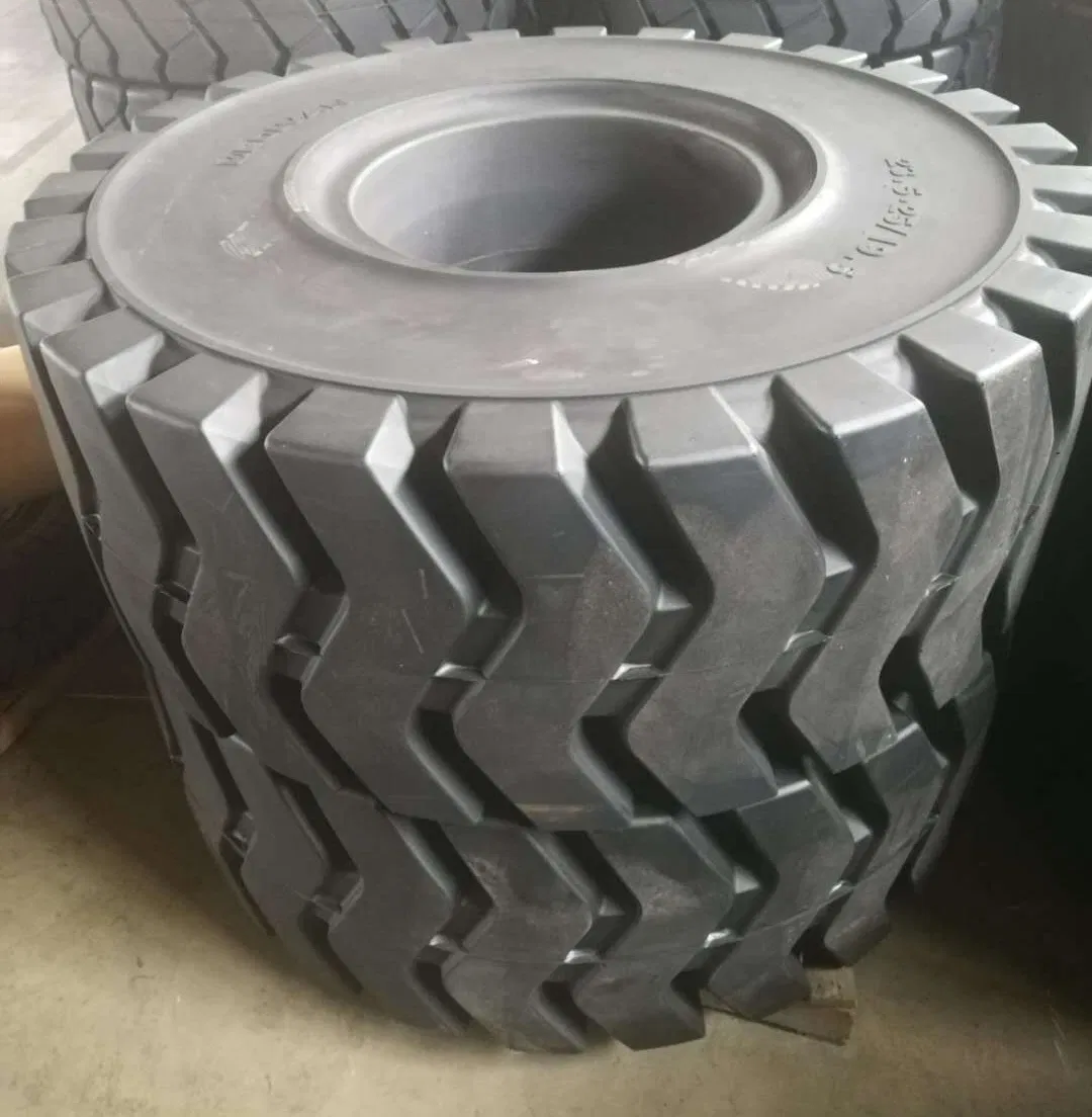 High Quality off The Road Skid Steer Wheel Loader OTR Solid Rubber E3 L3 29.5-25 26.5-25 Triangle OTR Tire