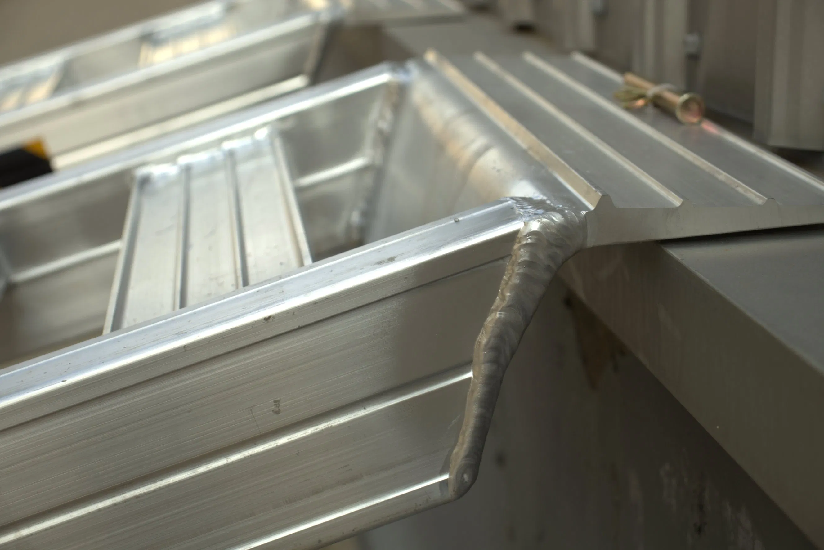 3 Ton 2.5 Meter Rubber Track Machine Aluminum Loading Ramp