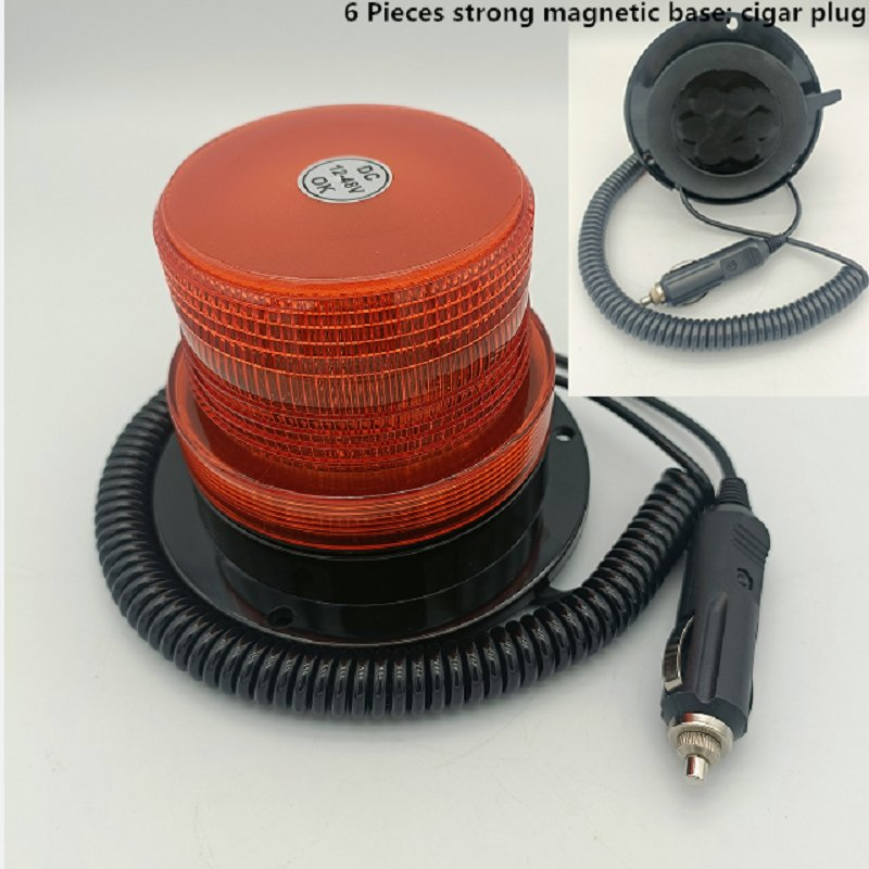 Магнитная ксеноновая стробо-лампа 12-80В для спецтехники