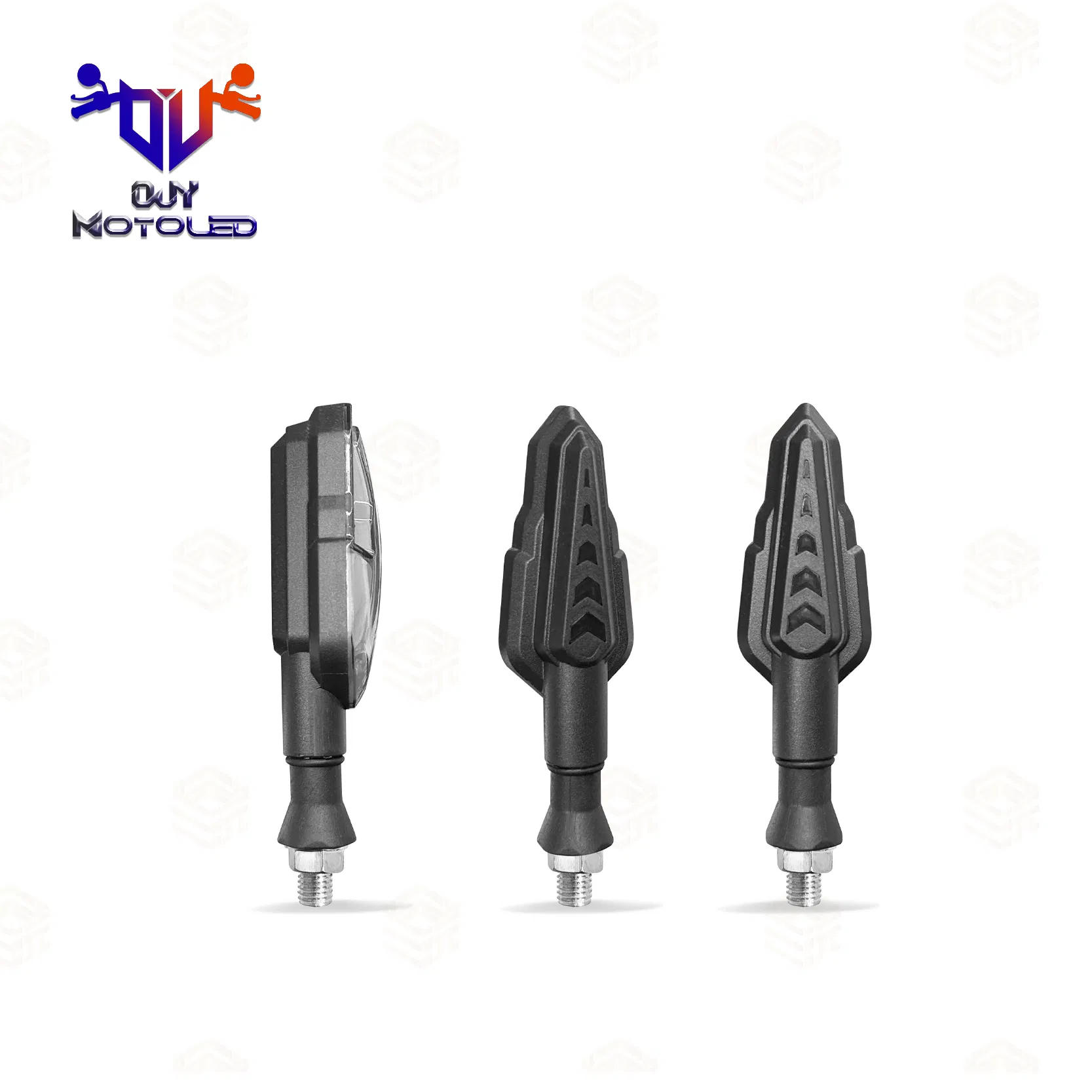 Светодиодный поворотник для мотоцикла, желтый