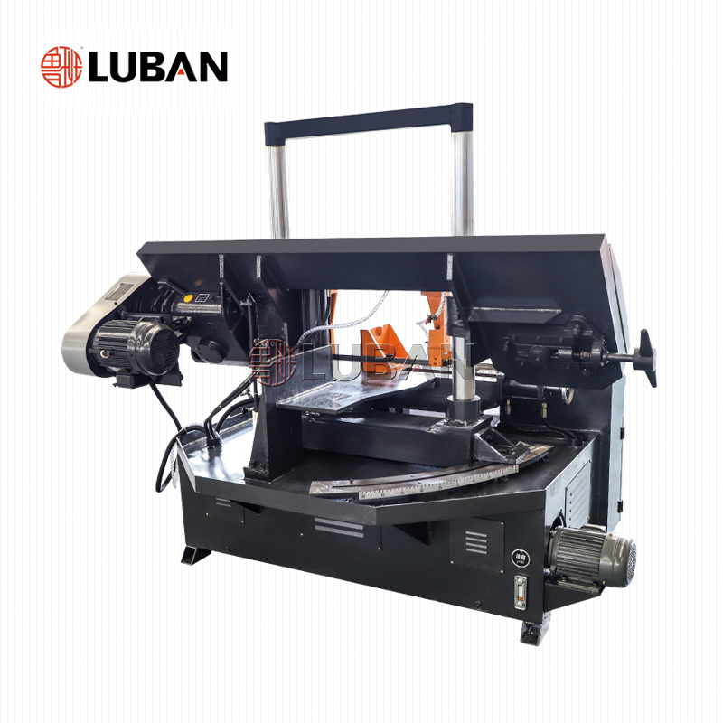 LUBANSAW GB4235X, металлическая угловая ленточная пила 45°
