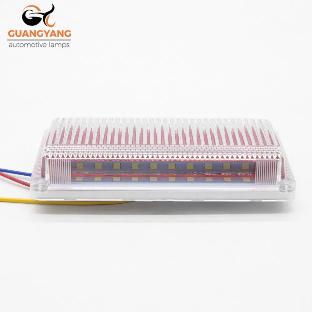 Светодиодные красные габаритные фонари 12В 24В для грузовиков