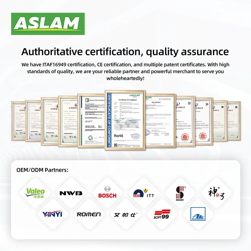 Laser-Engraved Logo Hybrid Car Window Wiper Blade for All Vehicles