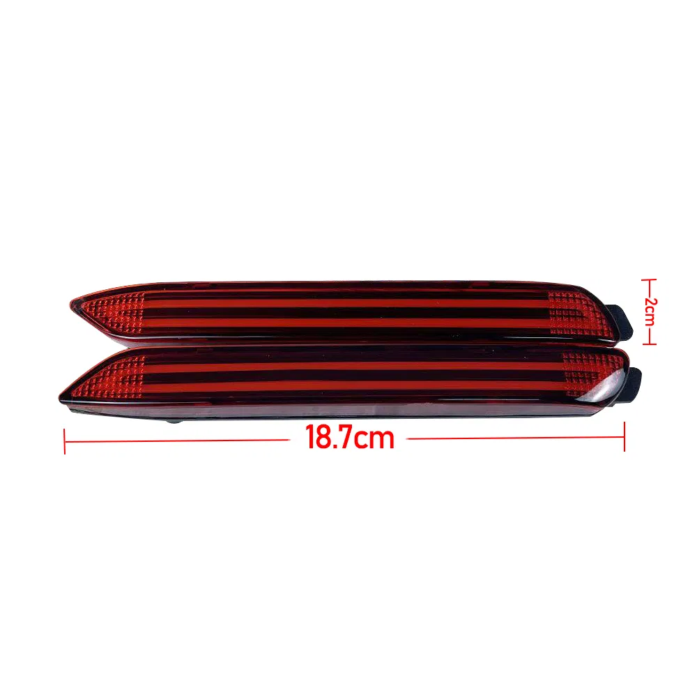 Camry RAV4 Alphard Velfire Estima Sienna Harrier Fortuner Innova Car LED Rear Brake Light Bumper Lamp for Toyota