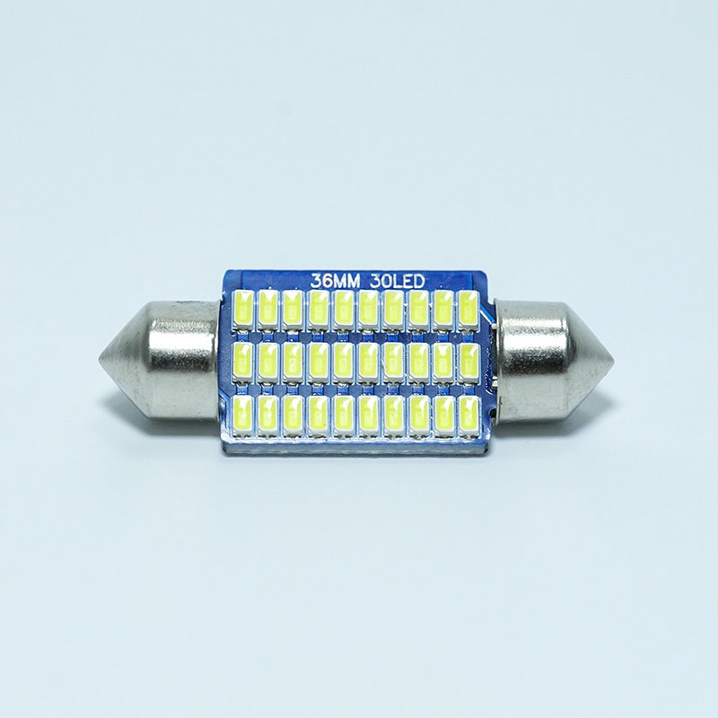 Светодиодная лампа для номерного знака 36мм, двойная