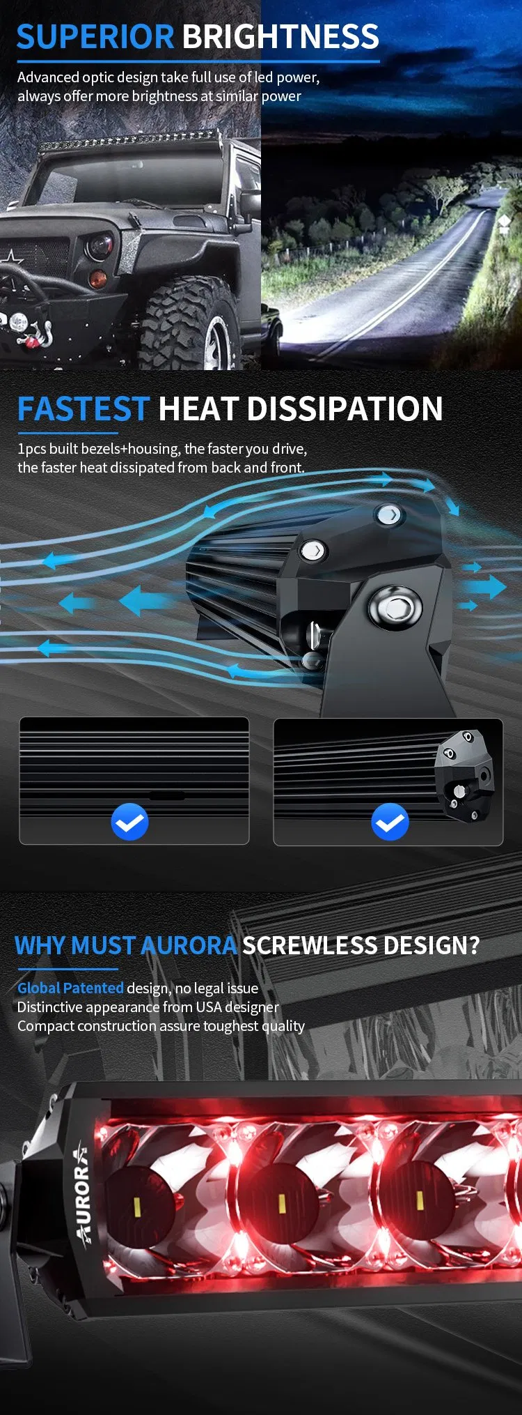 Светодиодная лента Aurora Truck RGB для внедорожников