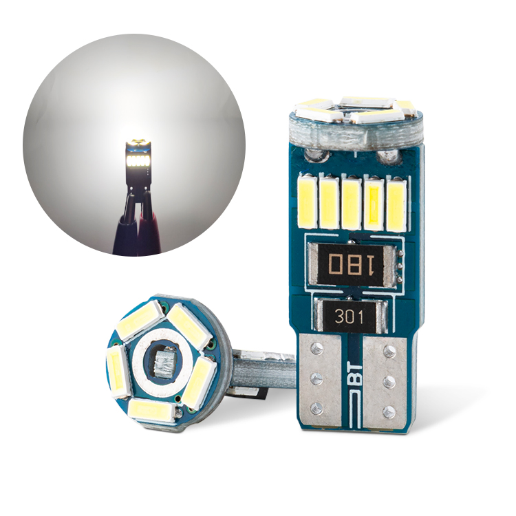 Светодиодная лампа BKR T10 W5W Canbus для авто