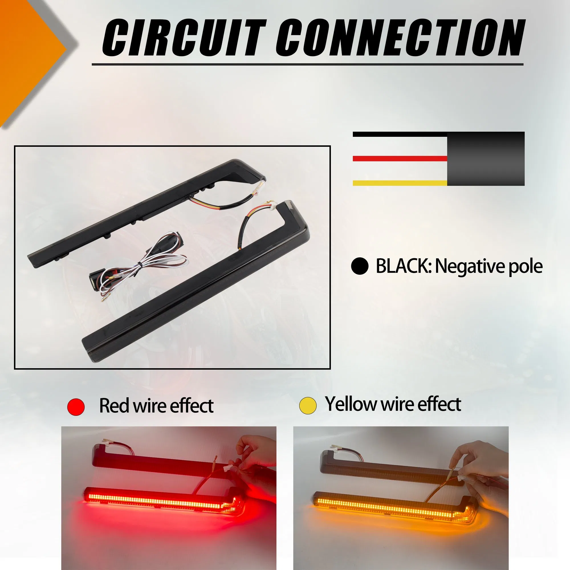 Светодиодный габаритный фонарь для Harley Touring