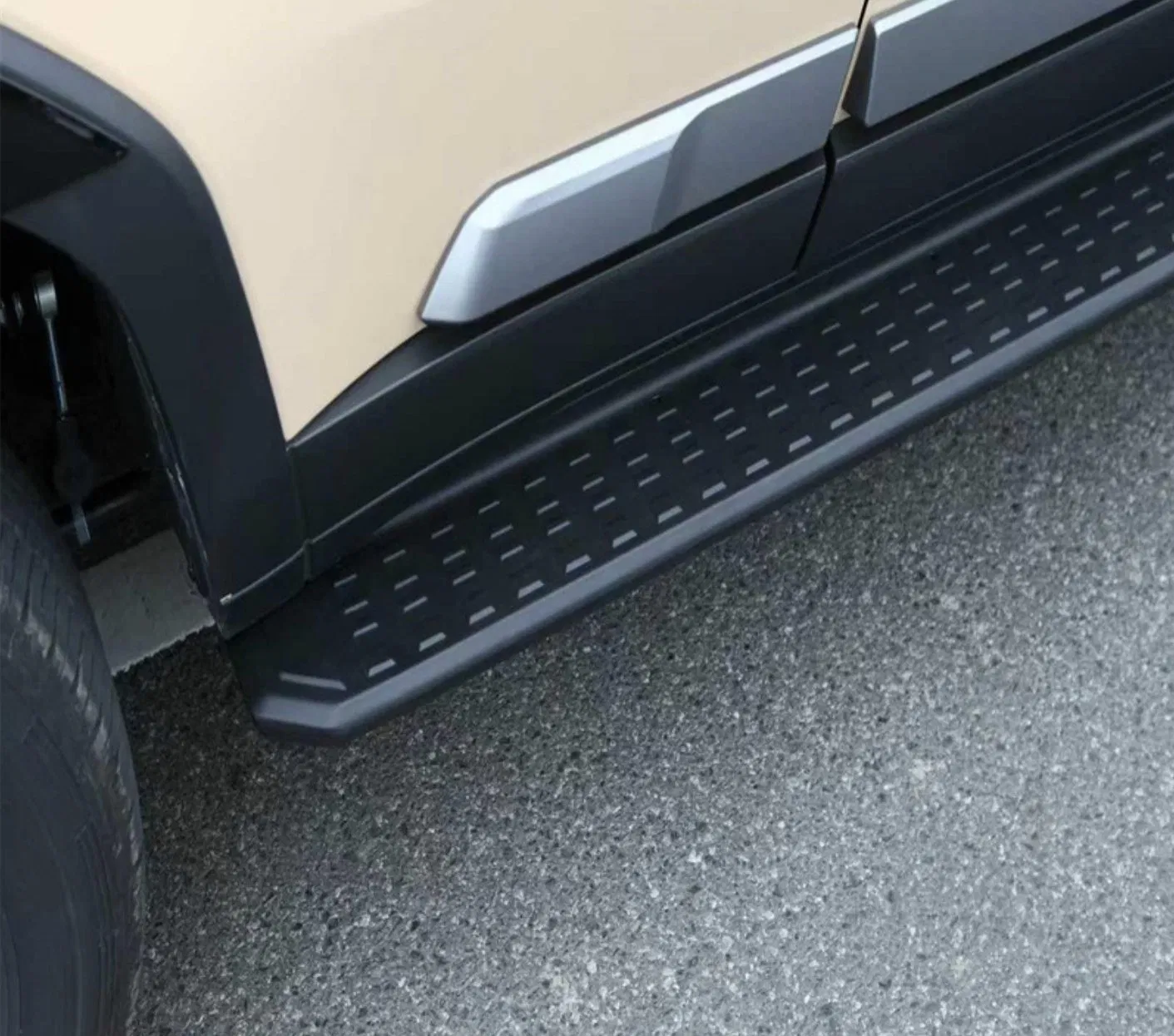 Aluminium Running Board Side Step Bar for Prado LC250 2024 Onwards