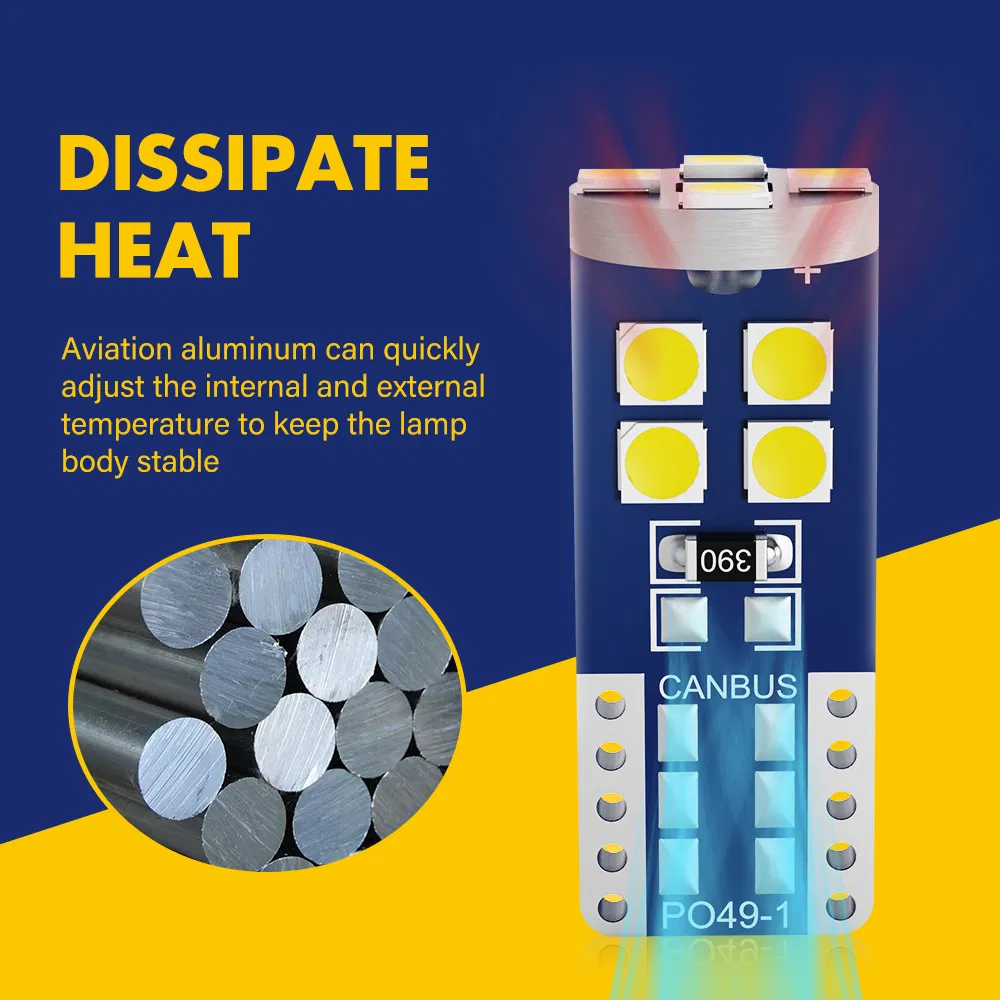 Светодиодные лампы BKR T10 для подсветки номера и салона